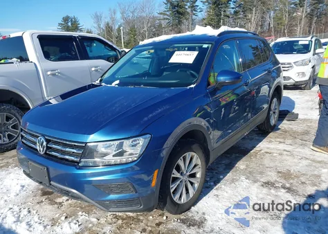 2018 Volkswagen Tiguan 2.0T S z USA, uszkodzony, nr VIN 3VV0B7AX3JM096236